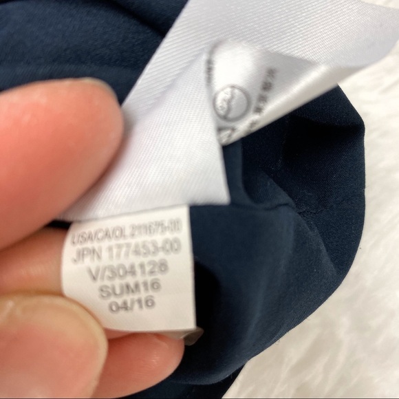 Banana Republic Woven Blue and Cream Mini Skirt 14 - Picture 8 of 8